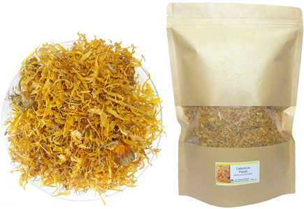 Dried Calendula Petals, Marigold Flowers - 200g