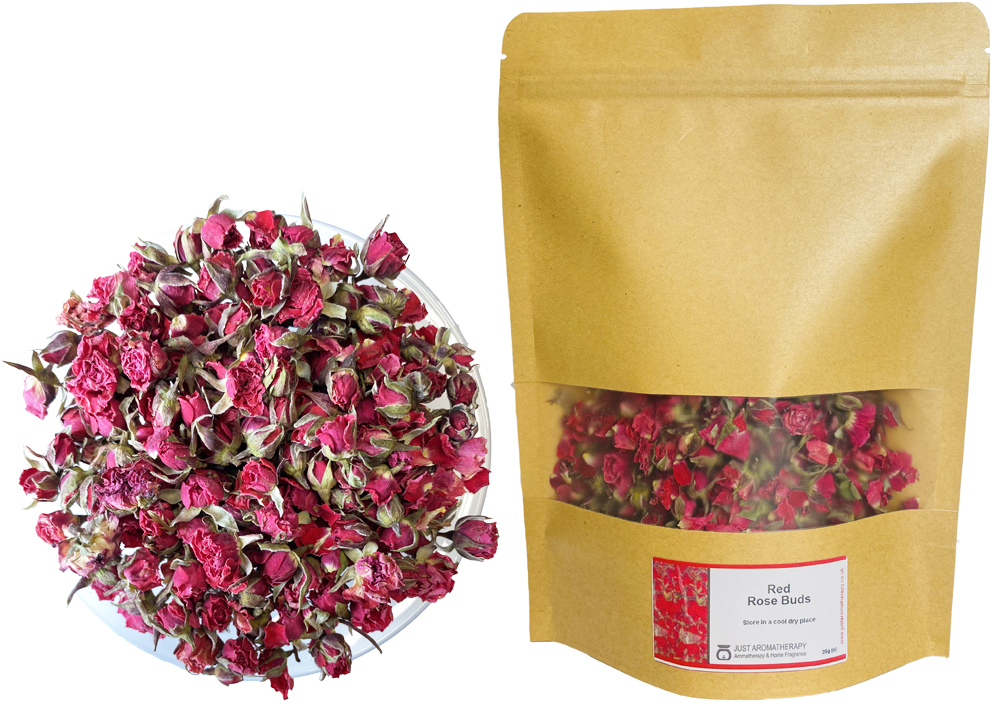 Whole Red Rose Buds - 100g
