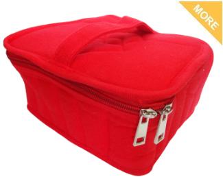 30 Oils - Red Aromatherapy Oils Carry Storage Case