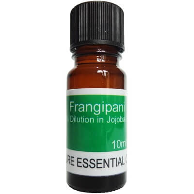 Frangipani Essential Oil - Dilute in 5% in jojoba oil 10ml - Plumeria acutifolia