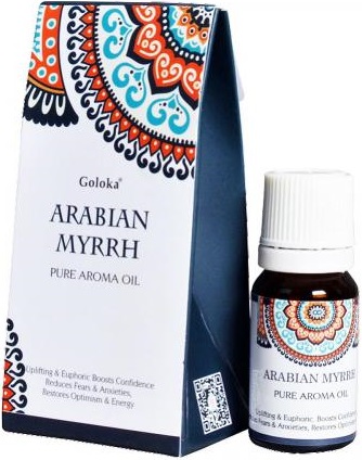 Goloka Arabian Myrrh Aroma Fragrance Oil - 10ml Bottle