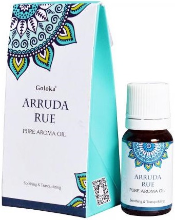 Goloka Arruda Rue Aroma Fragrance Oil - 10ml Bottle
