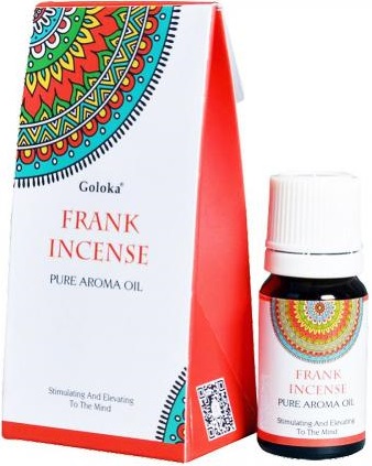 Goloka Frankincense Aroma Fragrance Oil - 10ml Bottle