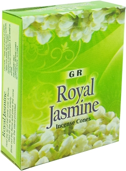GR Royal Jasmine Incense Cones