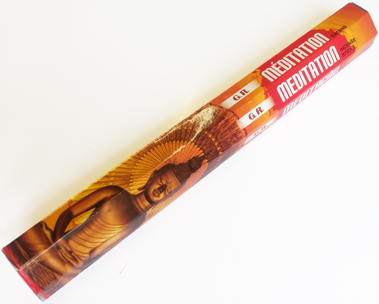 GR Meditation Incense Sticks - 20g Pack