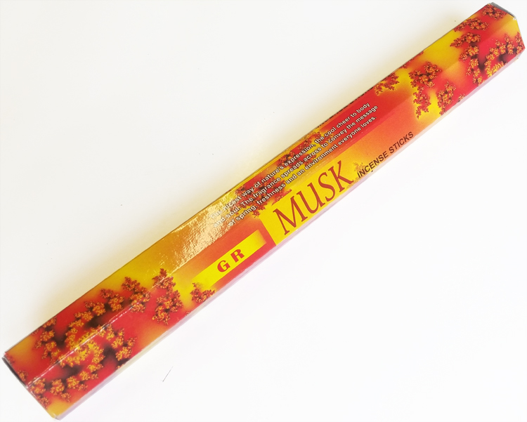 GR Musk Incense Sticks - 20g Pack