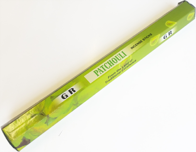 GR Patchouli Incense Sticks - 20g Pack