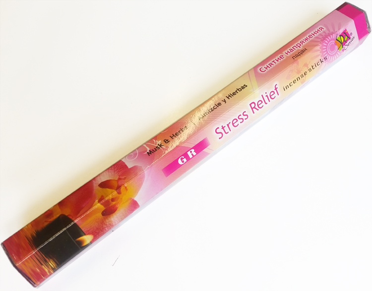 GR Stress Relief Incense Sticks - 20g Pack