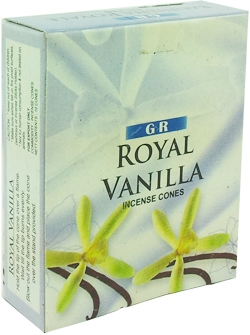 GR Royal Vanilla Incense Cones