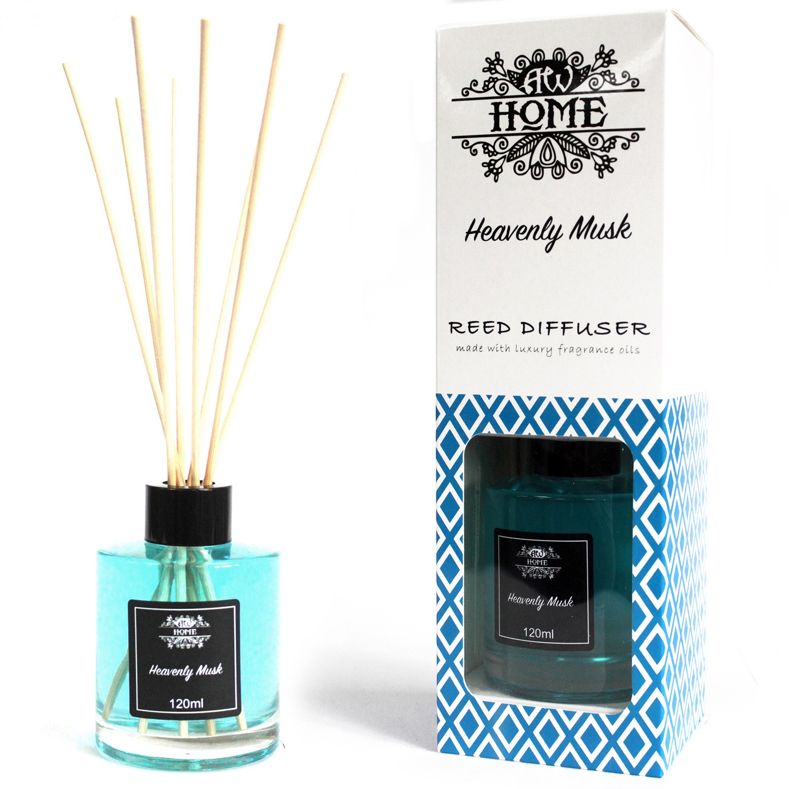 Heavenly Musk - Home Fragrance Reed Diffuser - 120ml With Reeds