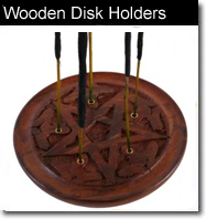 Wooden Disk Ash Catchers