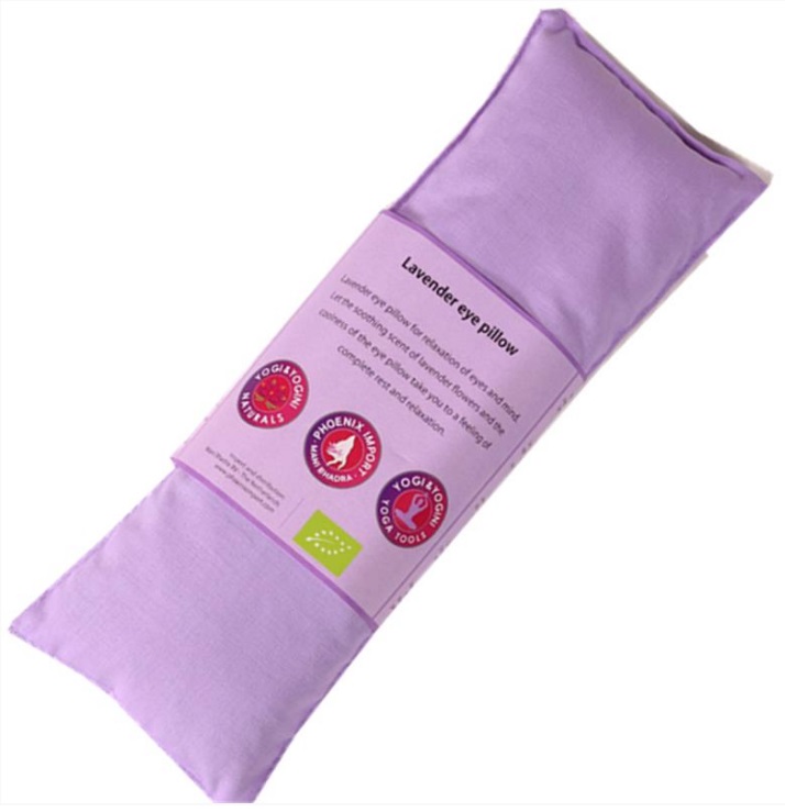 Eye pillow lavender organic violet