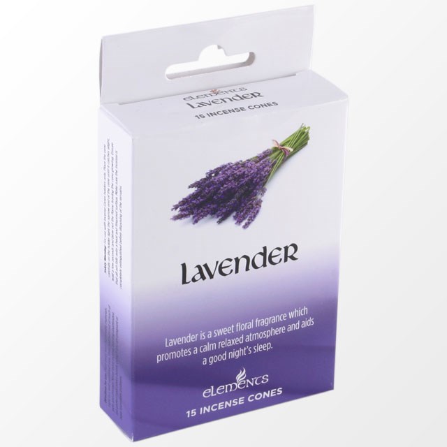 Lavender Elements Incense Cones