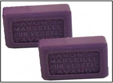 Lavender French Marseille Soap - 100g