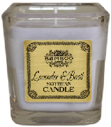 Lavender & Basil - Soybean Candle