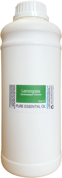 1 Litre Lemongrass Essential Oil