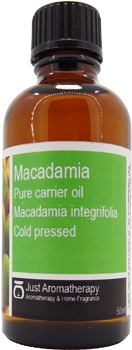 Macadamia Cold Pressed Carrier Oil - 50ml  