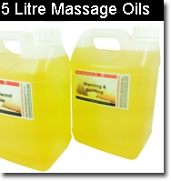 5 Litre (5000ml) Massage Oils (All types)