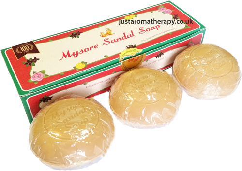 Mysore Sandal Wood Soap - 3 Pack
