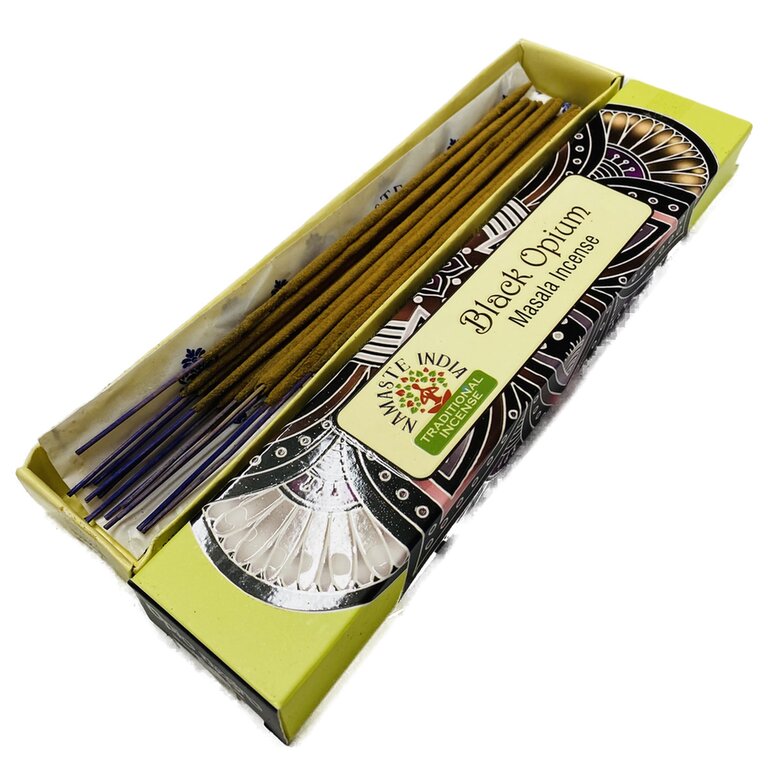Namaste Mandala Masala Incense Sticks - Black Opium