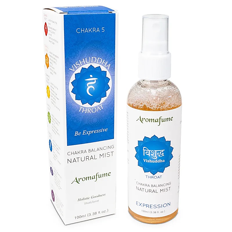 Aromafume Natural Air Freshener Room Spray - Vishuddha Charka (Expression)