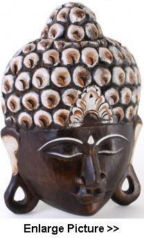 Natural buddha mask