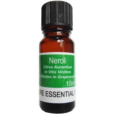 Neroli Essential Oil 10ml - Diluted 5% in Grapeseed Oil