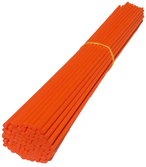 Orange Fibre Reed Diffuser Sticks - Pack of 8