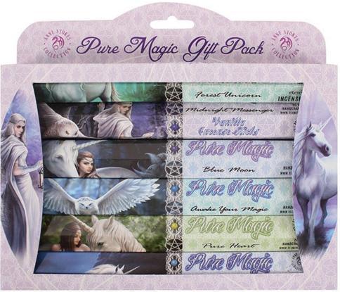 PACK OF 6 PURE MAGIC INCENSE GIFT PACK BY ANNE STOKES