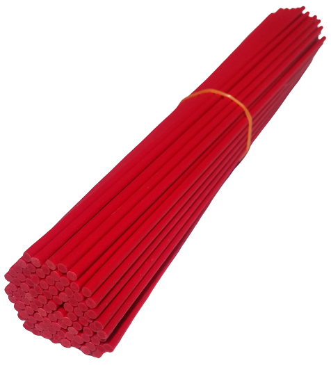 Red Fibre Reed Diffuser Sticks - Pack of 8