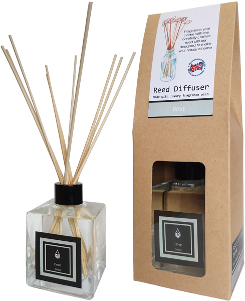 Dove Home Fragrance Reed Diffuser - 200ml With Reeds