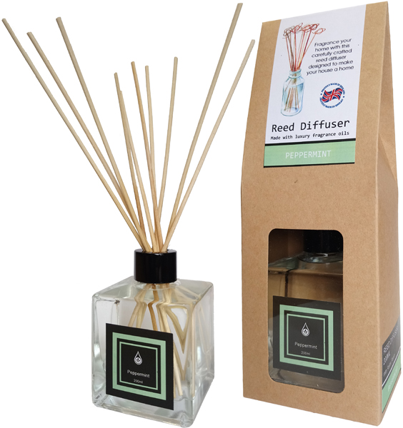 Jasmine Home Fragrance Reed Diffuser - 200ml With Reeds