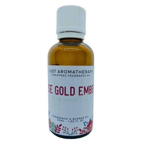 Rose Gold Embers Christmas & Winter Fragrance Oil - Refresher Oils - 50ml