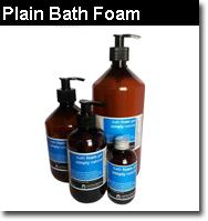 Plain Bath Foam