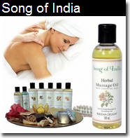 Song of India Herbal Massage Oils