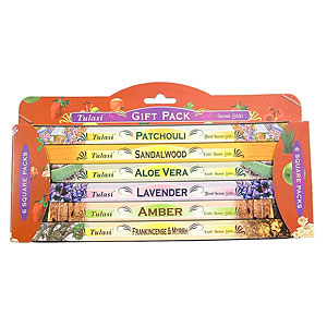 Tulasi Incense Square Gift Pack (Exotic)