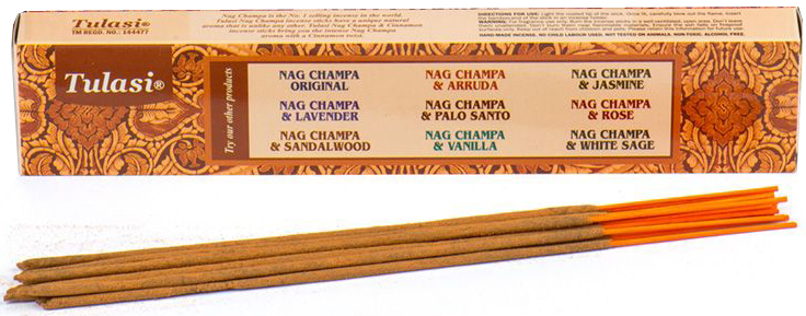 Tulasi Cinnamon & Nag Champa Incense Sticks