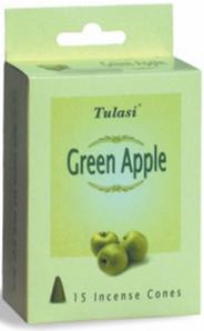 Tulasi Incense Cones (Green Apple)