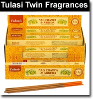 Tulasi Nag Champa Twin Fragrance Incense Sticks