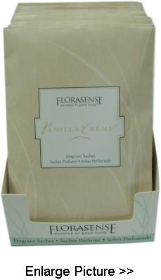 Florasense Vanilla and Creme Scented Sachet