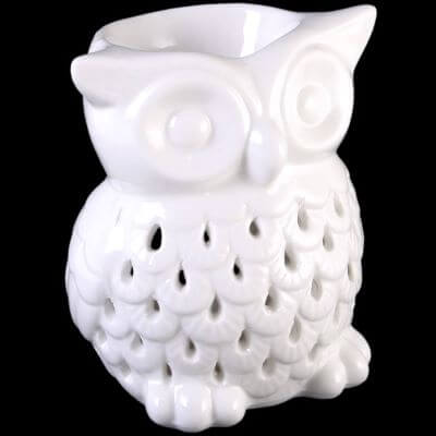 White Owl Ceramic Aroma Oil Burner