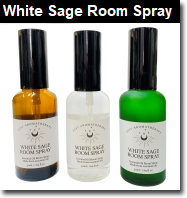 White Sage Smudging Room Spray