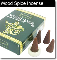 Nandita Wood Spice Incense Sticks & Cones