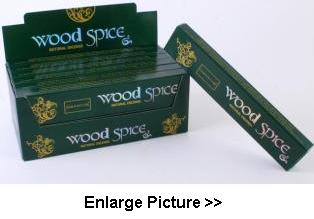 Wood Spice Natural Incense Sticks - One Pack