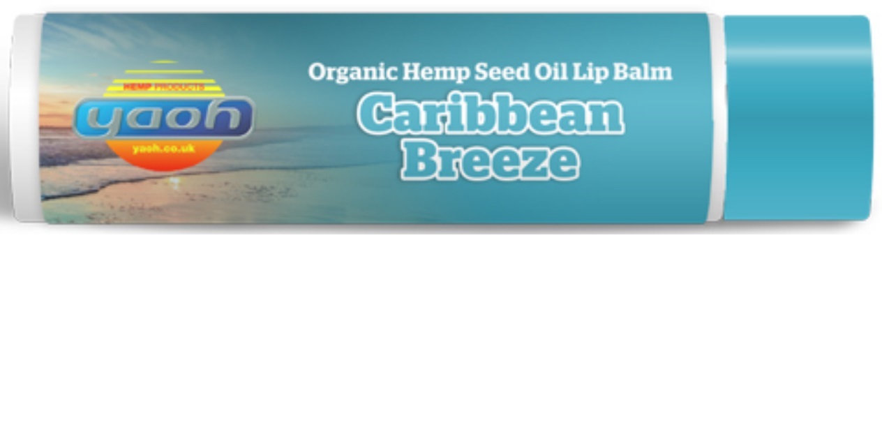 Yaoh Caribbean Breeze Organic Hemp Seed Lip Balm