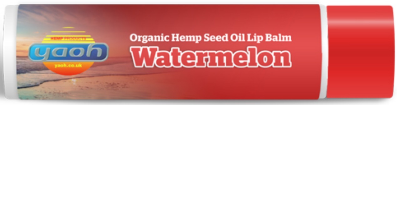Yaoh Watermelon Organic Hemp Seed Lip Balm